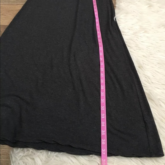 J. crew Jersey maxi gray heather skirt size xxs - Picture 3 of 4